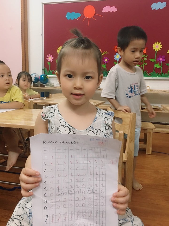 mẫu tập tô chữ cái Tiếng Việt
