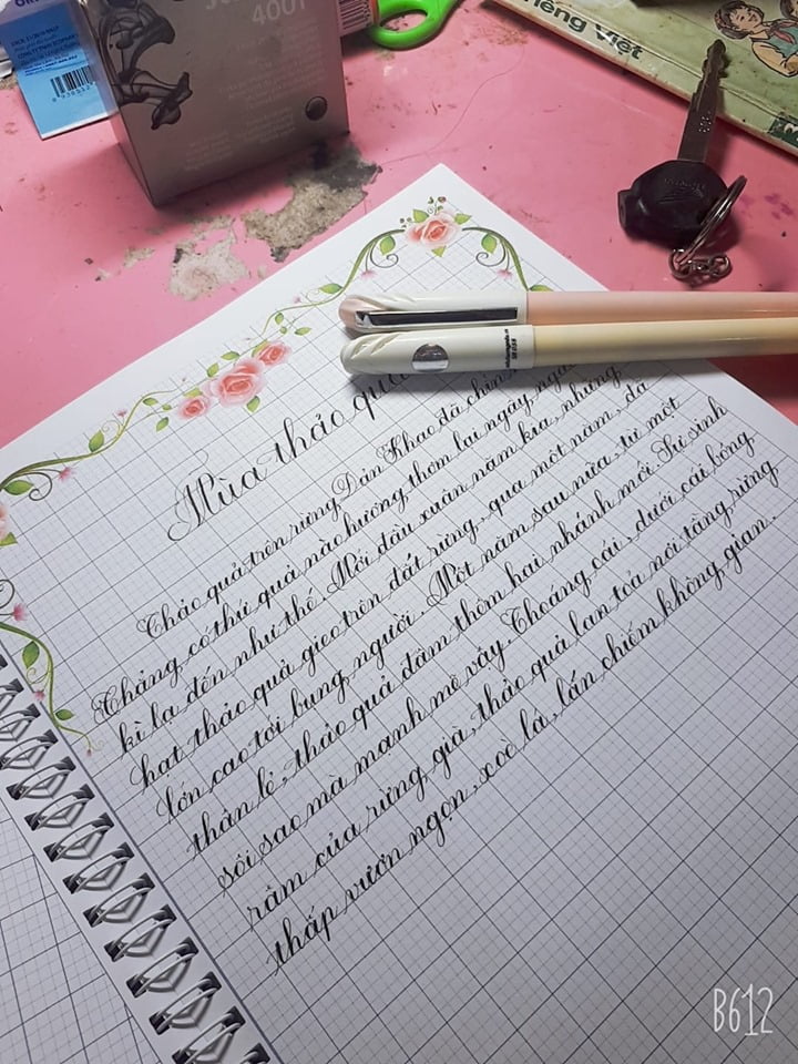 cách chọn bút viết chữ đẹp